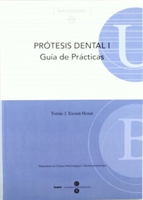 Books Frontpage Prótesis dental I Guía de prácticas