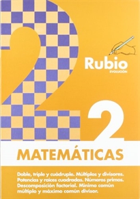 Books Frontpage Matemáticas evolución RUBIO 2