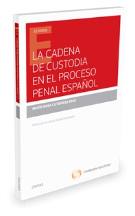 Books Frontpage La cadena de custodia en el proceso penal español