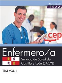 Books Frontpage Enfermero/a. Servicio de Salud de Castilla y León (SACYL). Test Vol. II