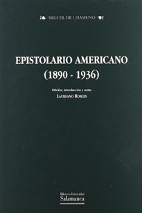 Books Frontpage Epistolario americano: (1890-1936)