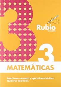 Books Frontpage Matemáticas evolución RUBIO 3