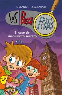Books Frontpage Los BuscaPistas 13 - El caso del manuscrito secreto