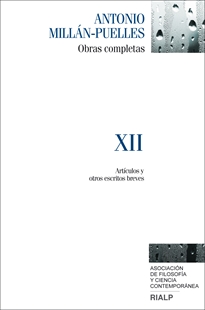 Books Frontpage Millán-Puelles. XII. Obras completas
