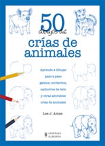 Books Frontpage 50 dibujos de crías de animales