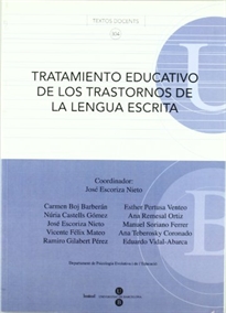 Books Frontpage Tratamiento educativo de los trastornos de la lengua escrita