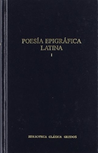 Books Frontpage 259. Poesía epigráfica latina. Vol. I