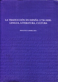 Books Frontpage La traducción en España (1750-1830).