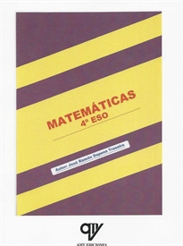 Books Frontpage Matemáticas 4º ESO