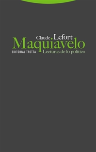 Books Frontpage Maquiavelo. Lecturas de lo político