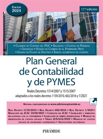 Books Frontpage Plan General de Contabilidad y de PYMES