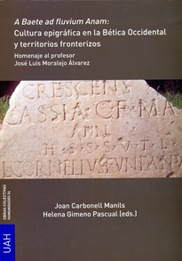 Books Frontpage A Baete ad fluvium Anam: Cultura epigráfica en la Bética Occidental y territorios fronterizos