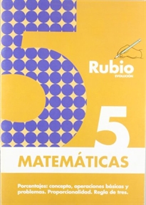 Books Frontpage Matemáticas evolución RUBIO 5