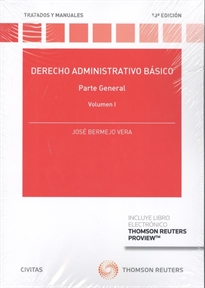 Books Frontpage Derecho Administrativo Básico Volumen I (Papel + e-book)