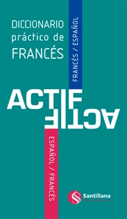 Books Frontpage Diccionario Practico De Frances Actif Santillana Français