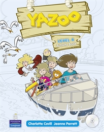 Books Frontpage Yazoo Global Level 4 Activity Book and CD ROM Pack