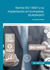 Books Frontpage Norma ISO 14001 y su implantación en la empresa. SEAG043PO