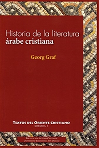 Books Frontpage Historia de la literatura árabe cristiana