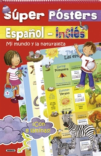 Books Frontpage Super Pósters Español-Inglés. Mi mundo y la naturaleza