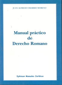 Books Frontpage Manual práctico de Derecho Romano
