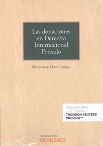 Books Frontpage Las donaciones en Derecho Internacional Privado  (Papel + e-book)