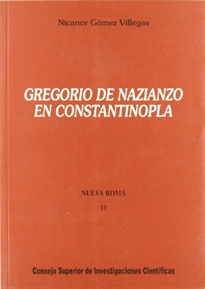 Books Frontpage Gregorio de Nazianzo en Constantinopla