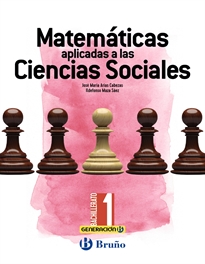 Books Frontpage Generación B Matemáticas Aplicadas a las Ciencias Sociales 1 Bachillerato