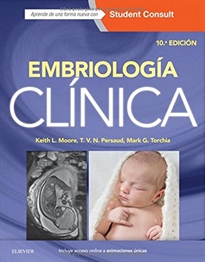 Books Frontpage Embriología clínica + StudentConsult (10ª ed.)