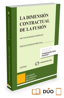 Books Frontpage La dimensión contractual de la fusión (Papel + e-book)