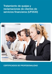 Books Frontpage Tratamiento de quejas y reclamaciones de clientes de servicios financieros (UF0530)