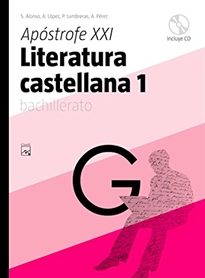 Books Frontpage Literatura castellana 1. Apóstrofe XXI Bachillerato (Cataluña) (2008)