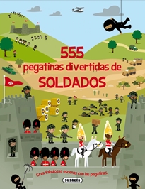 Books Frontpage 555 pegatinas divertidas de soldados