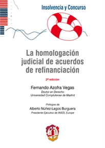 Books Frontpage La homologación judicial de acuerdos de refinanciación