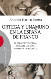Books Frontpage Ortega y Unamuno en la España de Franco