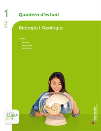 Books Frontpage Quadern D'Estudi Biologia I Geologia 1 Eso Saber Fer