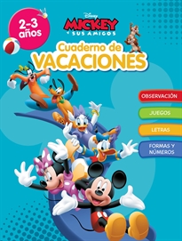 Books Frontpage Mickey. Cuaderno de vacaciones (2-3 años) (Disney. Cuaderno de vacaciones)