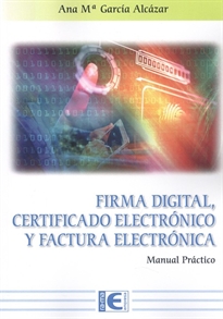 Books Frontpage Firma Digital, Certificado Electrónico y Factura Electrónica