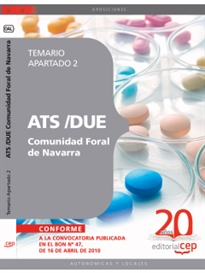 Books Frontpage ATS/DUE Comunidad Foral de Navarra. Temario Apartado 2
