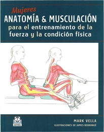 Books Frontpage Mujeres. Anatomía&Musculación para el entrenamiento de la fuerza y la condición física (Color)