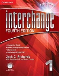 Books Frontpage Interchange Level 1 Full Contact with Self-study DVD-ROM 4th Edition