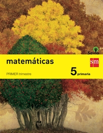 Books Frontpage Matemáticas. 5 Primaria. Savia