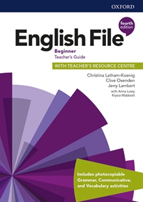 Books Frontpage English File Beginner Teacher's Guide with Teacher's Resource Centre