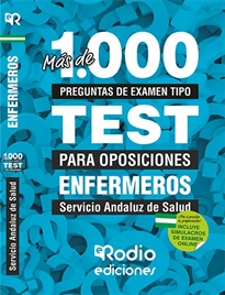 Books Frontpage Más de 1.000 preguntas de examen tipo TEST para oposiciones. Enfermeros. Servicio Andaluz de Salud