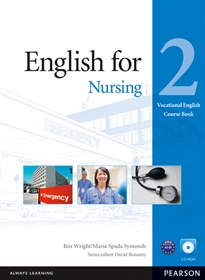 Books Frontpage English For Nursing Level 2 Coursebook And CD-Rom Pack