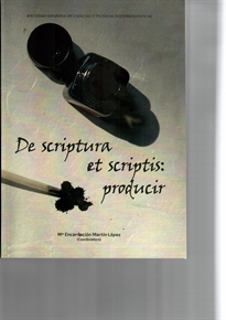 Books Frontpage De scriptura et scriptis: producir