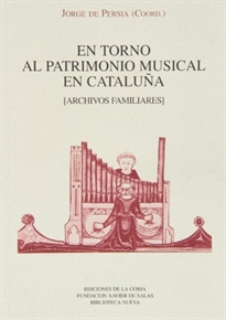 Books Frontpage En torno al patrimonio musical en Cataluña: archivos familiares
