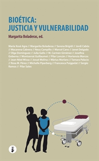 Books Frontpage Bioética: justicia y vulnerabilidad