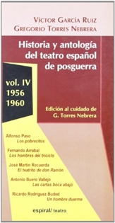 Books Frontpage Historia y antología del teatro español de posguerra (1956-1960). Vol. IV