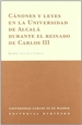 Front pageCánones y leyes en la Universidad de Alcalá durante el reinado de Carlos III