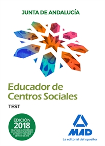 Books Frontpage Educadores de Centros Sociales. Personal Laboral de la Junta de Andalucía. Test